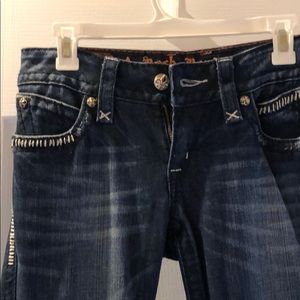 Boot cut Rock Revival Jeans.